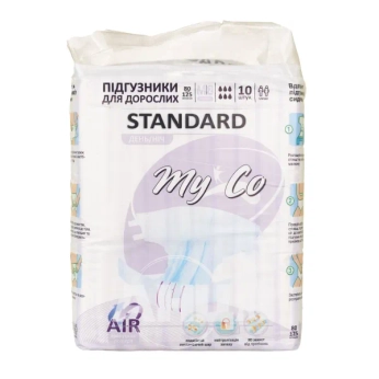 Підгузники для дорослих MyCo standard M №10