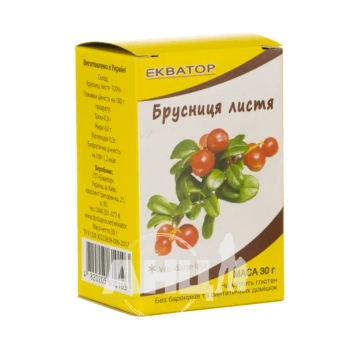 Лист брусники 30 г