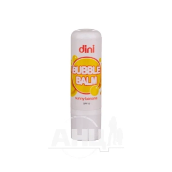 Помада гигиеническая Dini Bubble Balm Банан 4.5 г