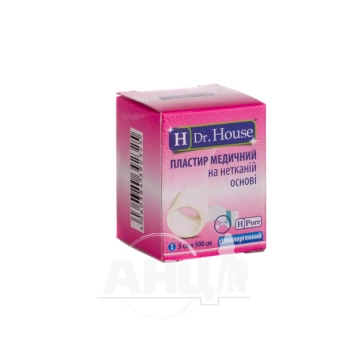 Пластырь медицинский Dr. House на нетканной основе 5 см х 500 см