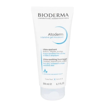 Гель Bioderma Atoderm Атодерм Інтенсив очищуючий для чутливої та дуже сухої шкіри 200 мл