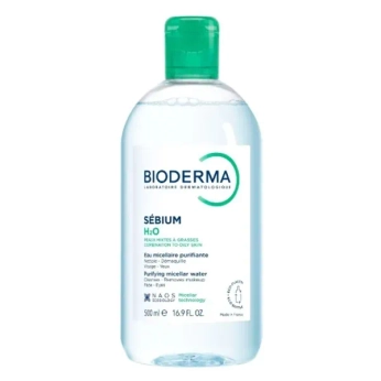 Мицеллярный лосьон Bioderma Sebium H2O для комбинированной и жирной кожи 500 мл