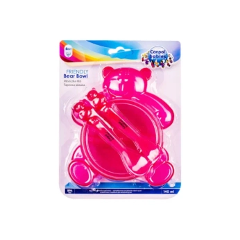 Посуда Canpol babies 2/422 тарелка+ложка+вилка
