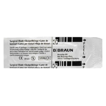 Лезо для скальпеля карбонове №22