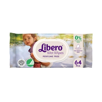 Серветки дитячі вологі Libero easy change №64