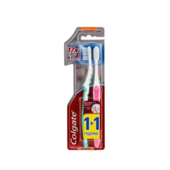 Зубна щітка Colgate Шовкові нитки 1+1