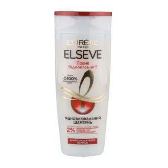 Шампунь L'oreal Paris Elseve Повне Відновлення-5 для ослабленого та пошкодженого волосся 250 мл