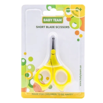 Ножиці дитячі Baby team 7101 короткі леза