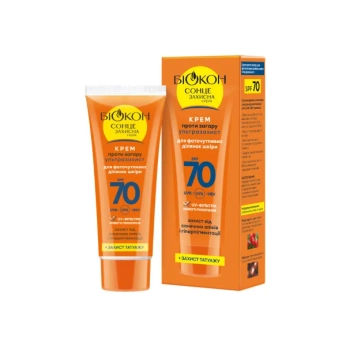 Крем проти засмаги Біокон ультразахист SPF-70 75 мл