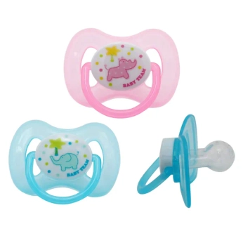 Пустышка силиконовая Baby Team 3003 вишнеобразная №1