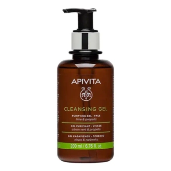 Гель Apivita Cleansing очищуючий для жирної/комбінованої шкіри з прополісом і цитрусом 200 мл