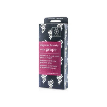 Маска Apivita Express Beauty против морщин для упругости кожи с виноградом 2х8 мл