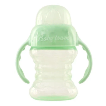 Поїльник-непроливайка Baby Team 5022 зі спаутом і ручками 180 мл