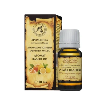 Аромакомпозіція Ароматика аромат Валенсії суміш ефірних олій натуральних 10 мл