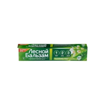 Зубна паста Лісовий бальзам на відварі трав з екстрактом алое вера і білого чаю 75 мл