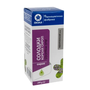 Солодки корня сироп флакон полимерный 200 г