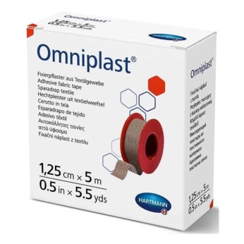 ПЛАСТЫРЬ OMNIPLAST ХИР. 1,25СМ Х5М №1 КАТУШКА