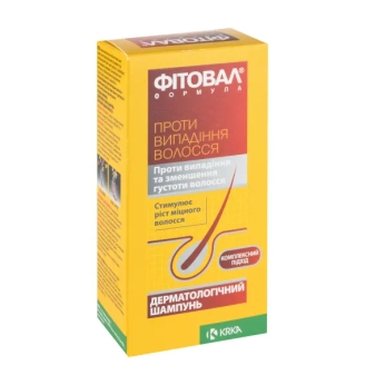 Фитовал формула дерматологический шампунь против выпадения волос 100 мл