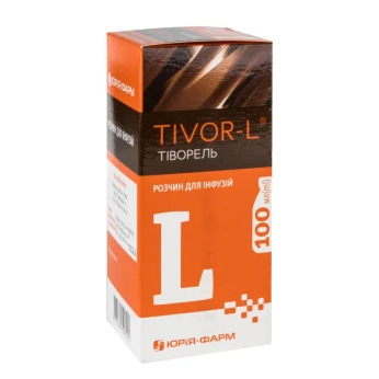 Тіворель розчин для інфузій пляшка 100 мл №1
