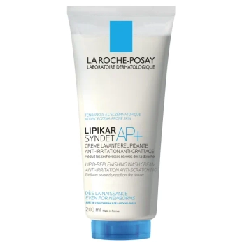 Очищающий крем-гель La Roche Posay Липикар Синдет AP+ для очень сухой, склонной к атопии кожи лица и тела младенцев, детей и взрослых 200 мл