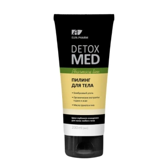 Пілінг для тіла Elfa Pharm Detox Med 200 мл