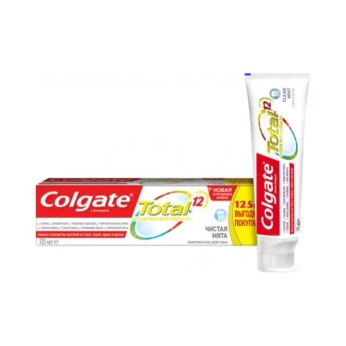 Зубна паста Colgate total 12 чиста м'ята 125 мл