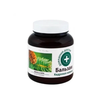 Бальзам для волосся Домашній Доктор кедрова живиця блиск і сила 480 мл