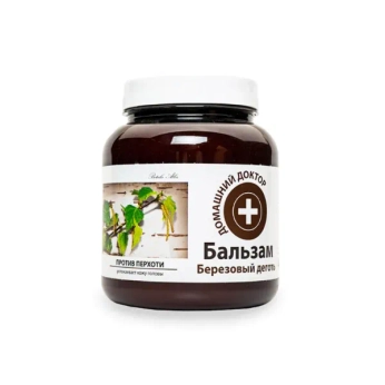 Бальзам для волосся Домашній Доктор березовий дьоготь проти лупи 480 мл