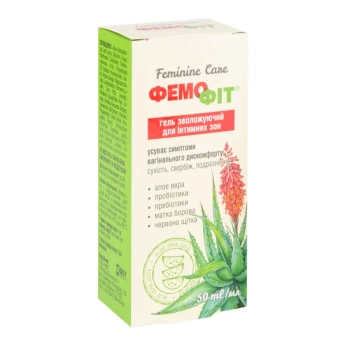 Фемофіт гель Зволожуючий для інтимних зон 50 мл