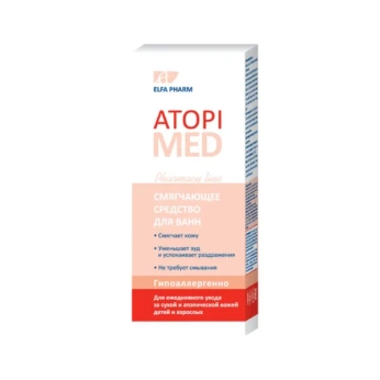 Пом'якшуючий засіб для ванн Набір Elfa Pharm Atopi Med 150 мл
