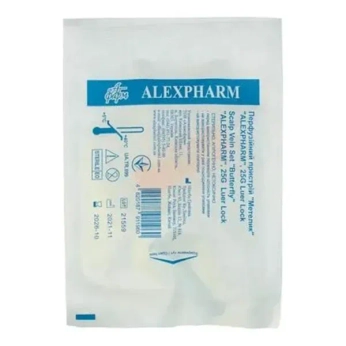 Перфузійний пристрій метелик Alexpharm луер лок 25g