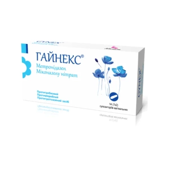 Гайнекс суппозитории вагинальные стрип №14