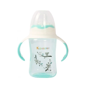 Поилка-непроливайка с носиком Курносики 7027 300 мл