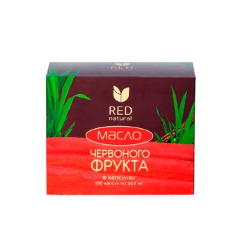 Олія червоного фрукта капсули 500мг №100