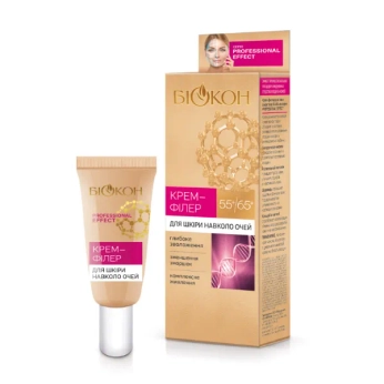 Крем-філлер Біокон для шкіри навколо очей Professional Effect 55 + / 65 + 25 мл