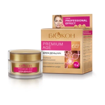 Крем денний і нічний Біокон Professional Effect Premium Age 65+ 50мл