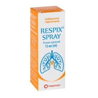 Респикс спрей раствор оральный 10 мг/0,2 мл флакон 13 мл