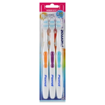 Зубна щітка Pierrot colours середня №3