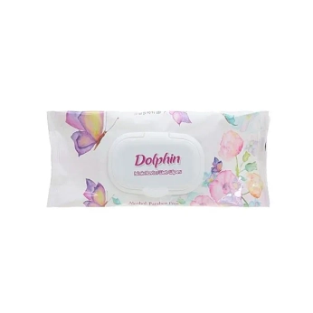 Влажные салфетки Dolphin Flower Sensation №72