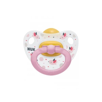 Пустушка латексна Nuk Happy Kids 10726007 заспокійлива розмір 1