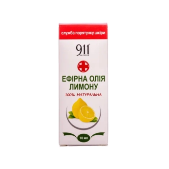 Олія ефірна лимон 10 мл