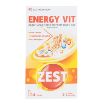 Зест энерджи вит стик №14