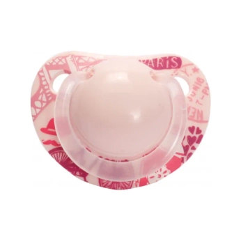 Пустушка силіконова Lindo li 407/6-12 з прикусом