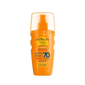 Спрей Биокон для безопасного загара SPF70 160 мл