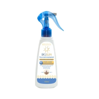 Дитячий сонцезахисний лосьйон-спрей SPF 60 Bioton BioSun 150 мл