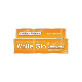 Зубная паста White Glo отбеливающая для курящих 24 г