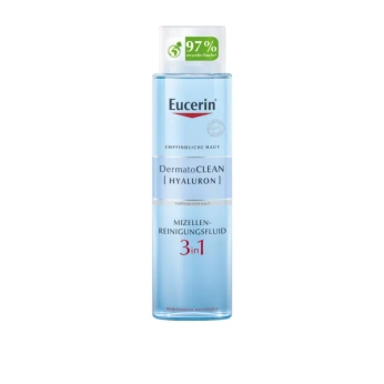 Мицеллярный очищающий флюид Eucerin DermatoClean 3 in 1 для чувствительной кожи 400 мл