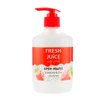 Крем-мило рідке Strawberry & Chia 460 мл