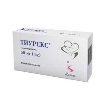 Тиурекс таблетки 50мг №90