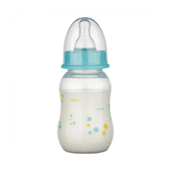 Пляшечка TM babynova 45010-2 пластикова блакитна 130 мл